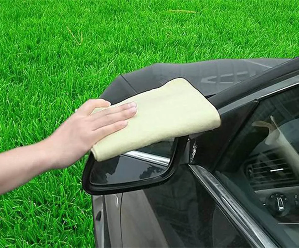 66*43CM Big PVA Chamois Towel /Synthetic-chamois Clean Cham Car Wash Cloth Absorbent Auto Clean Towel