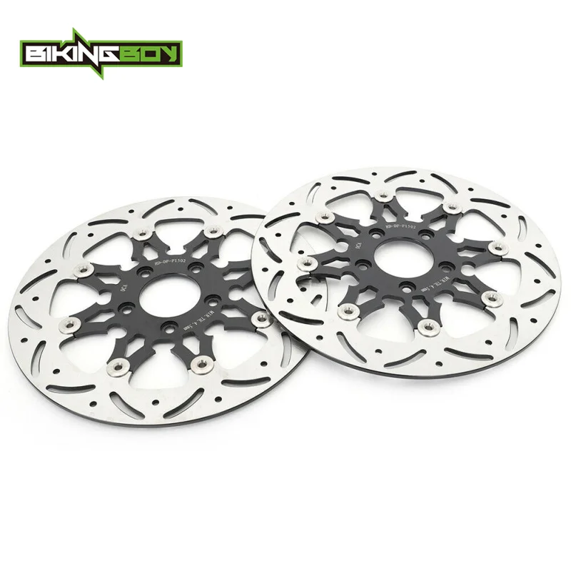 BIKINGBOY Sportster XL1200R 04-08 XL1200S 00 01 02 03 XL883R 05-13 XR 1200 08-10 XR1200X 10 11 12 Vordere Bremsscheiben – Detail 9
