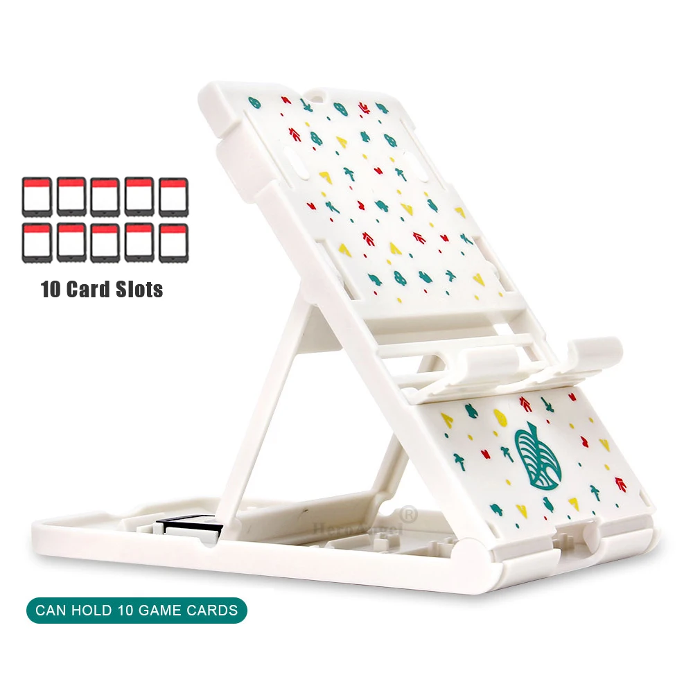 لعبة حامل حامل للطي قابل للتعديل المحمولة طوي حامل الهيكل الرئيسي قوس المدمجة PlayStand لنينتندو سويتش 11 كولو