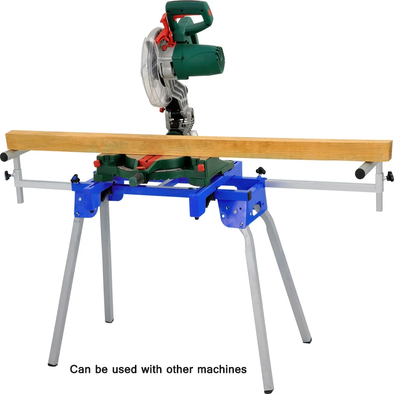 Portable Aluminum Cutting Machine Bracket Miter Cutting Machine Work table Woodworking Table Mobile Bracket Foldable Bracket