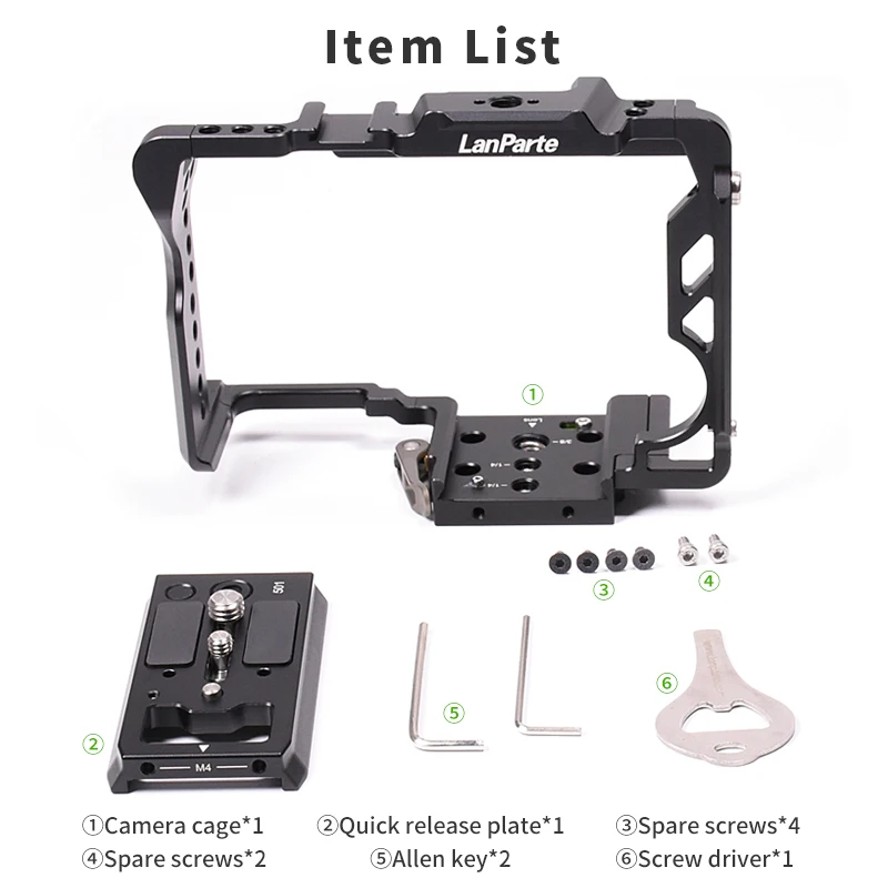 Lanparte lekka, szybkozłączka S1/ S1H do aparatu Panasonic