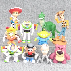 Toy Story 4 Action Figure toys Woody Jessie Buzz Lightyear Forky Pig Bear Figura Model Doll Figurine Kids Christmas Gifts