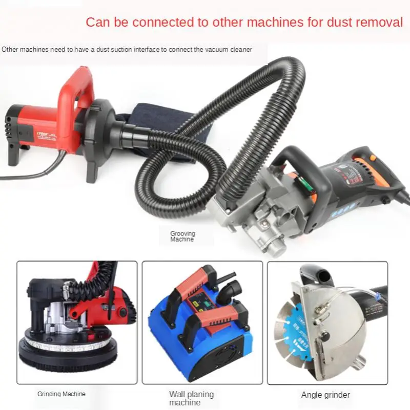 220V Industrial Vacuum Cleaner Dust Blower for Cutting Slotting Milling Machine 1200W 15000RPM