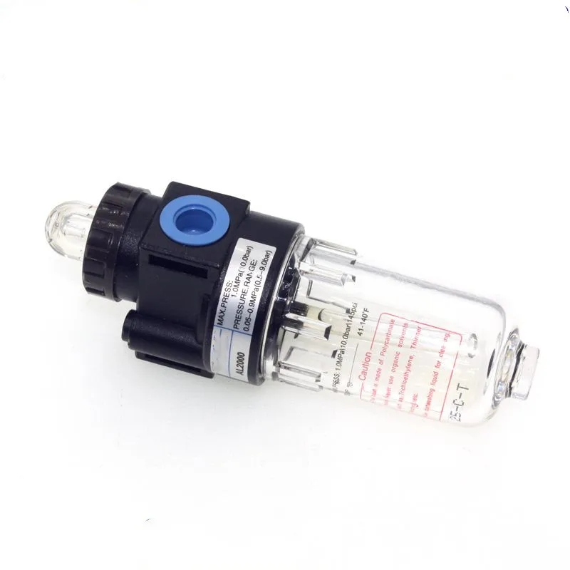 Смазка для соленоидного клапана AL2000, 1/4 дюйма, 1 шт., можно использовать с соединителями для шлангов серии PC/PT