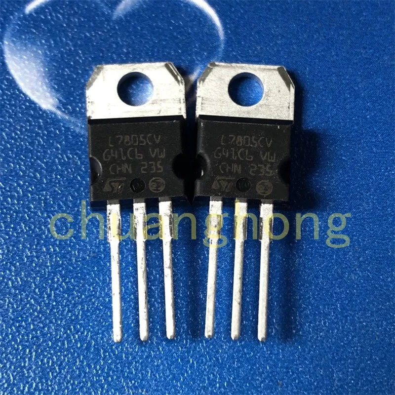 1pcs/lot L7805CV original packing new voltage regulator TO-220