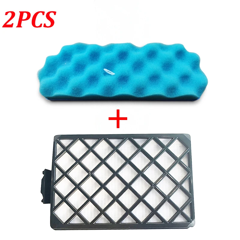 2PCS Replacement Dust HEPA Filter kit for Samsung DJ97-01670B SC8810 SC8830 SC8850 SC8870 Series Robot Vacuum Cleaner Parts