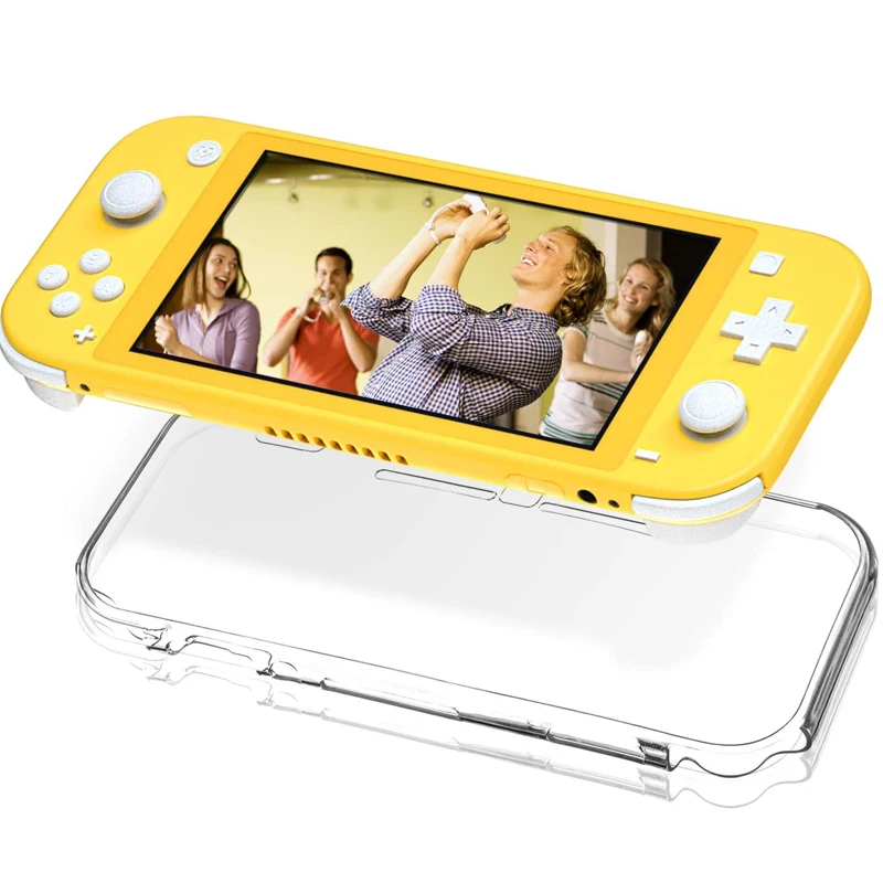 حافظة تي بي يو متوافقة مع سويتش لايت حافظة واقية شفافة متوافقة مع سويتش لايت مع واقي للشاشة من الزجاج المقسى 9H