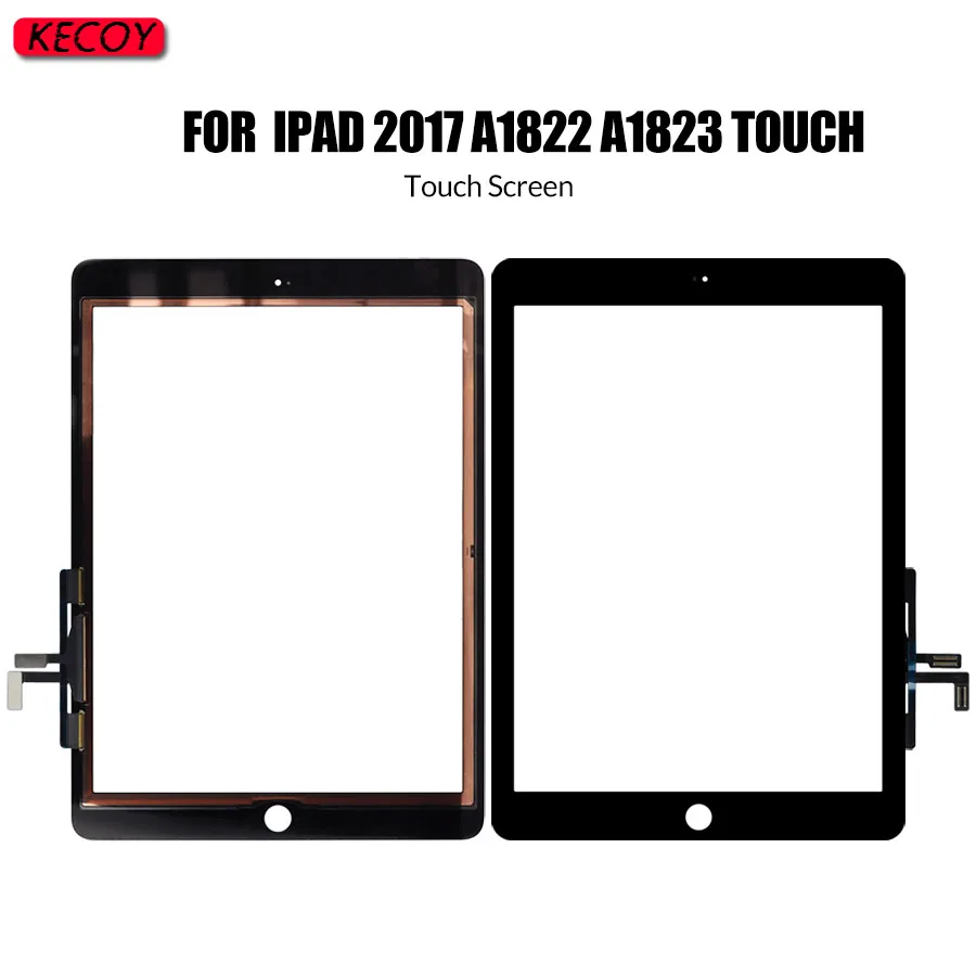 Écran tactile pour iPad 5 de inspectés génération, 2017 A1822 A1823, avec outils, 1 pièce