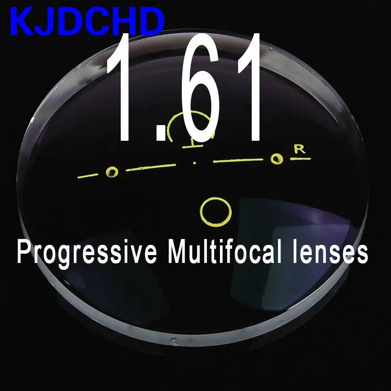 

1.61 Index free form inside Multifcoal Interior Progressive Glasses Lenses Prescription Customized Lens See Far and Near