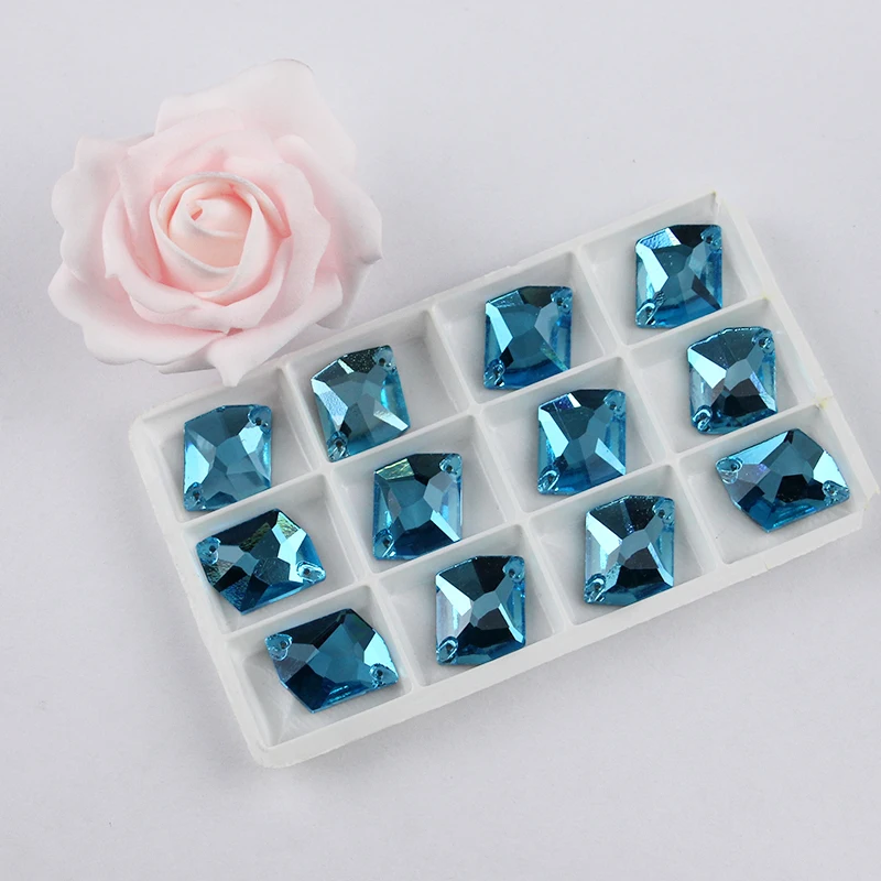 Sew On AB Rhinestone Cosmic Flatback Glass Crystals For Clothing Wedding Dresses Shoes Bags All For Decoration DIY