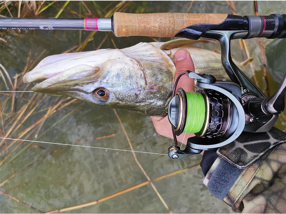 TSURINOYA Jaguar 1000 2000 3000 Deep Shallow Spool Long Casting Edelstahllager Angeln Spinning Bass Reel Salzwasser – Detail 29