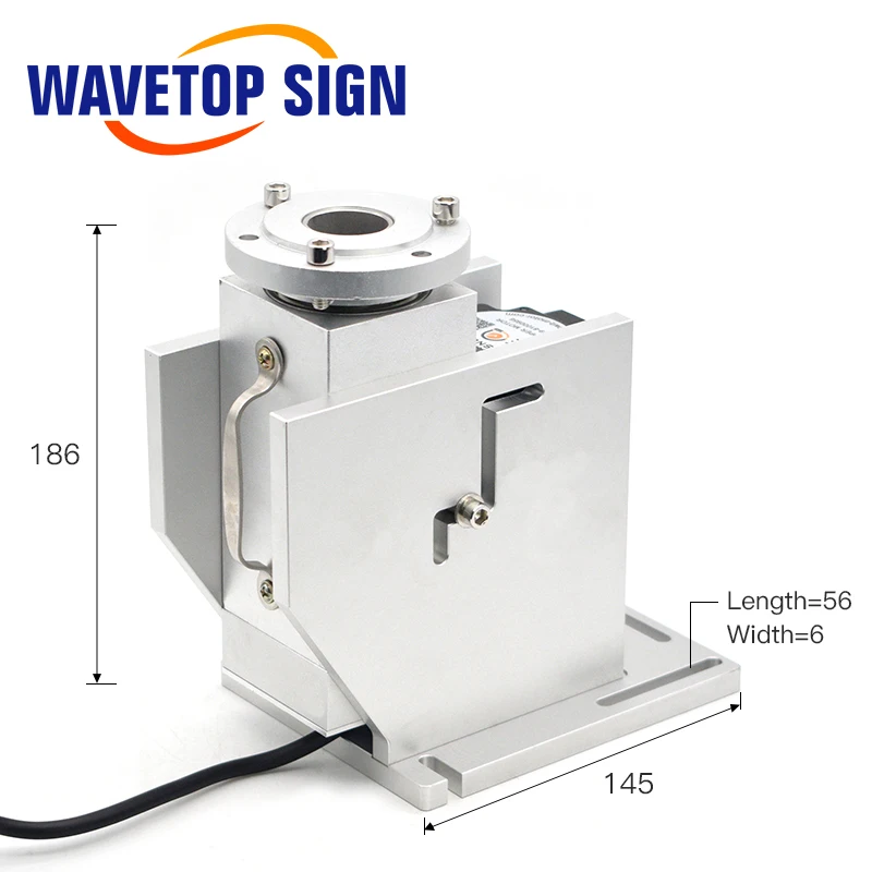 WaveTopSign Rotary Worktable for Pen Marking  Fiber Laser UV Laser Co2 Laser Makring Machine