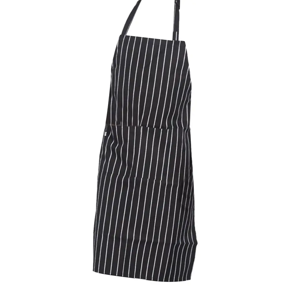 Womens Mens Cooking Chef Kitchen Restaurant BBQ Apron Dress With 2 Pocket Adjustable Adult Apron Waiter Apron Kitchen Cook Apron