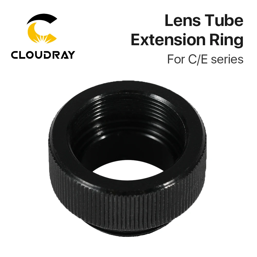 Cloudray E Series Lens Tube Extension anneau CO2 O.D.25mm Tube d\'objectif pour D20 F63.5mm/127mm lentille pour Machine de découpe Laser CO2