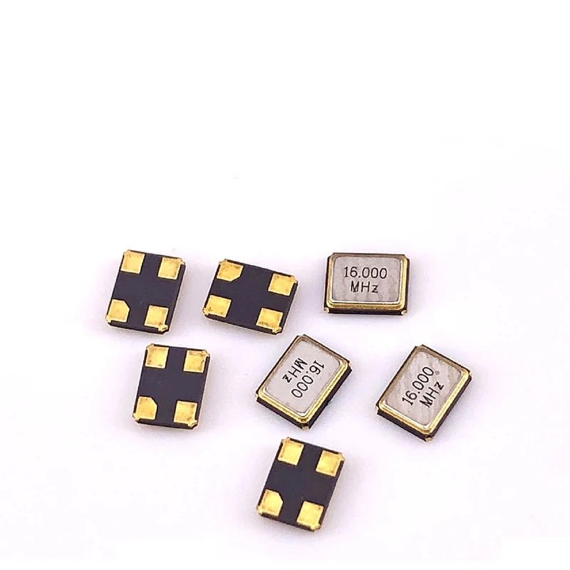 (50 Pcs) 3225 Passive crystal oscillator SMD series kits 3.2*2.5mm 12MHZ 16MHZ 20MHZ 24MHZ 25MHZ 26MHZ 27MHZ 30MHZ 32MHZ 40MHZ