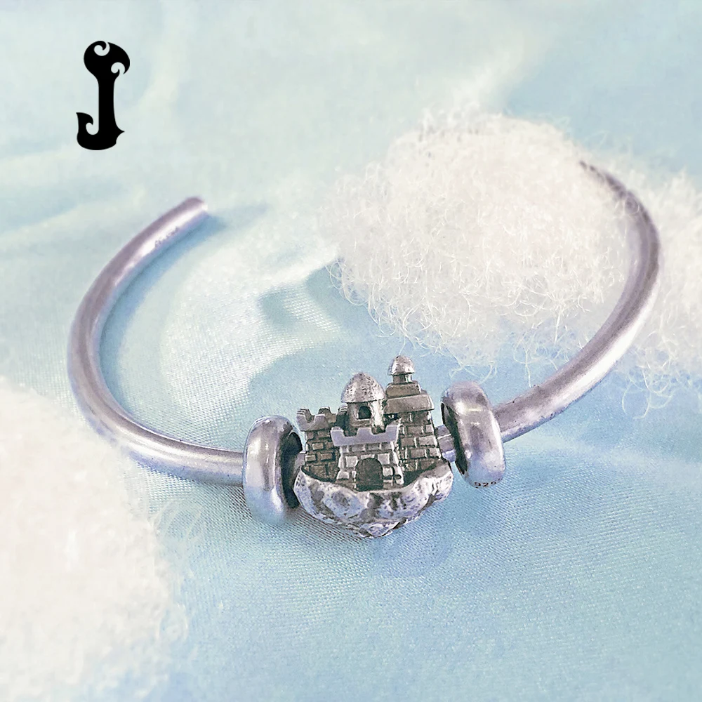 Joybeads Mistletoe 925 Sterling Silver The Castle in the air Charm Bead Jewelry