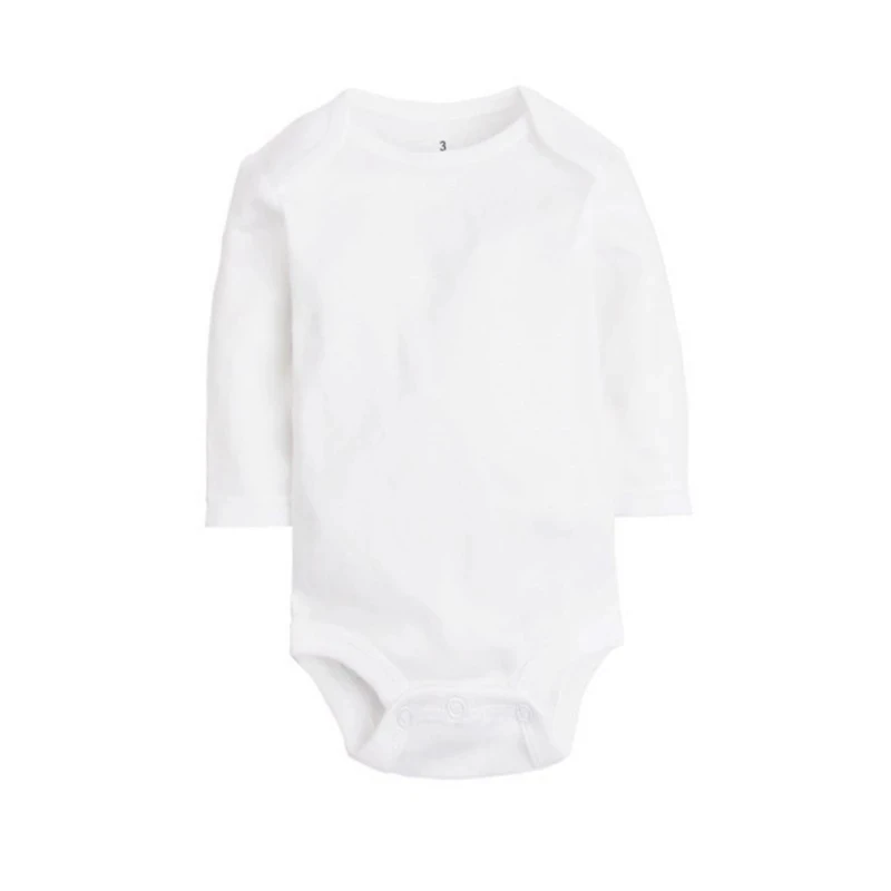 10 PCS/LOT Newborn Baby Clothing 2023 Summer Body Baby Bodysuits 100% Cotton White Kids Jumpsuits Baby Boy Girl Clothes 0-24M