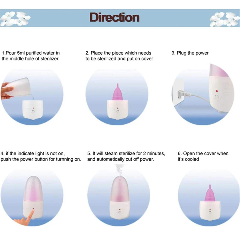 VIP LINK OF Nail Equipment FOR Dropshipper Menstrual Cup Steamer Sterilizer