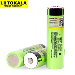 Liitokala oryginalny NCR18650B 3.7V 3400mah 18650 akumulator litowy wielokrotnego ładowania nadaje się do latarki (bez PCB)