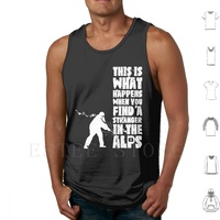 ...when You Find A Stranger In The Alps Tank Tops Vest Big Lebowski Dude Walter Find Alps Bowling Sobchak Jesus Abides