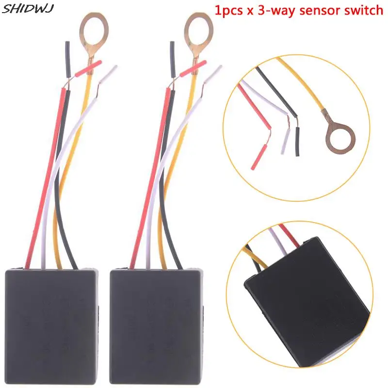 Electric Unit 3 Way AC 150W Desk Light Parts Touch Control Sensor Lamp Switch Dimmer 110V 50Hz For Bulb