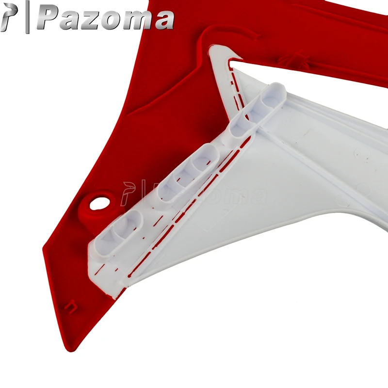 Motorcycle Front Side Fairing Cowl Fairing Cover Enduro Plastic Radiator Shrouds For Honda CRF250R 2014-2017 CRF450R 2013-2016