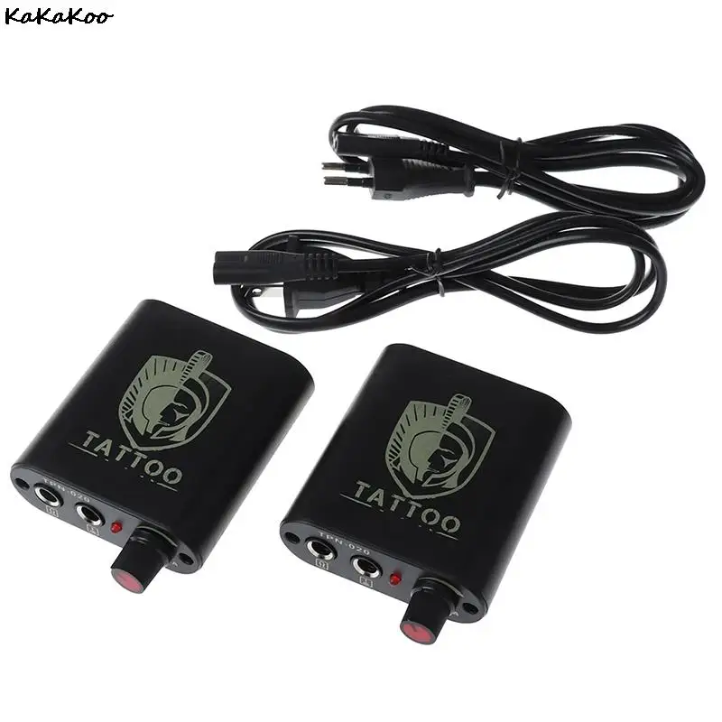 Mini Tattoo Power Supply 1pcs Professional Black/Red/Blue Power Supply For Tattoo Rotary Machine Gun Tattoo Tool