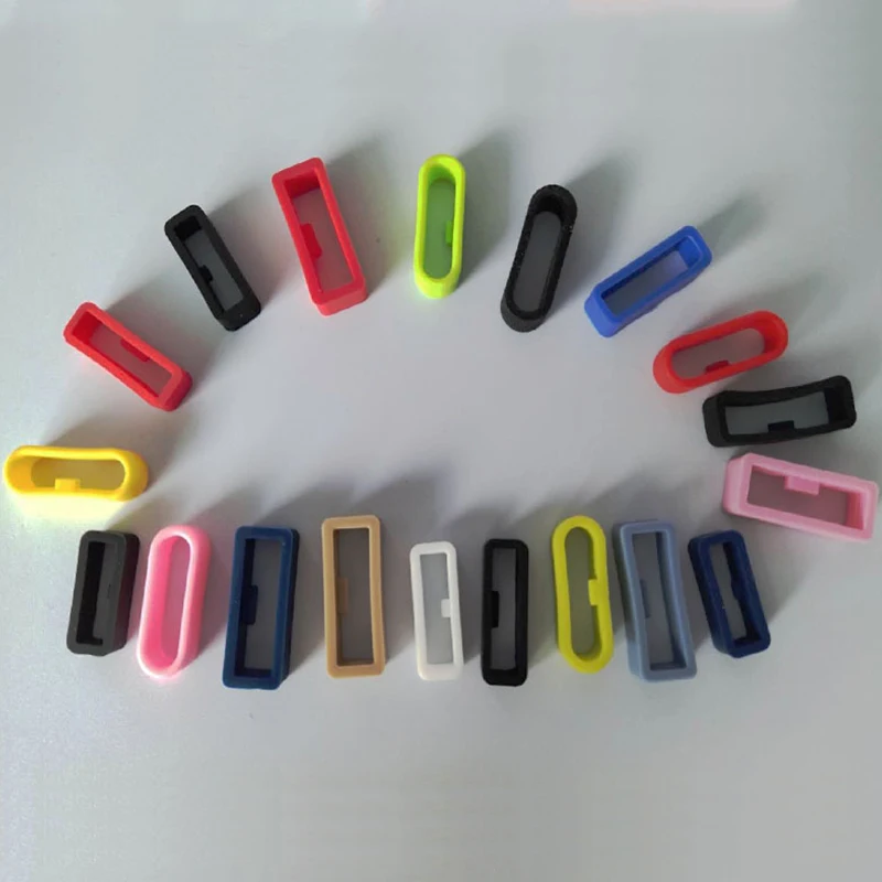 5pcs Rubber Rings Watch Strap Loops Silicone Replacement Watch Band Keeper Holder Retainer 16mm 18mm 20mm 22mm 24mm