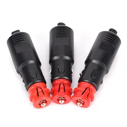 Hot! Universal 12V-24V Car Cigarette Lighter Plug Socket Power Plug Connection Male Adaptor Connectors