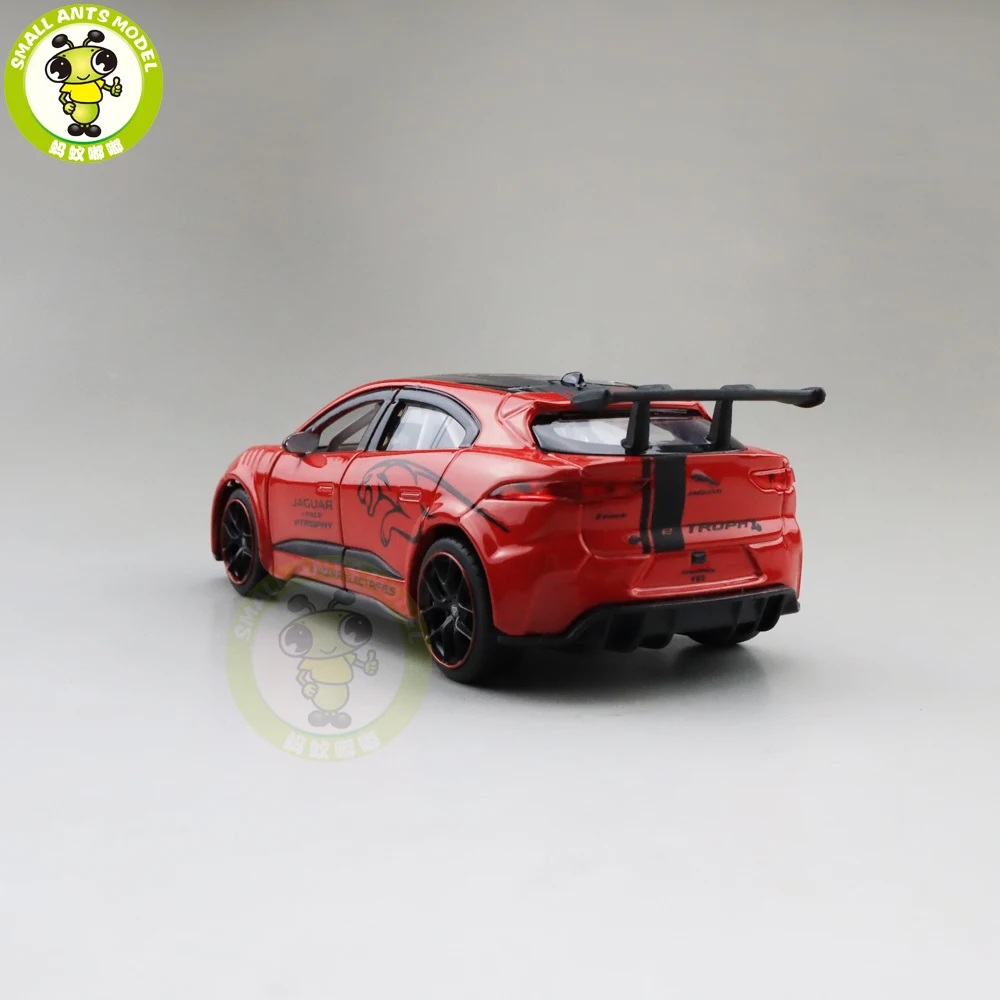 1/36 JKM I-PACE eTROPHY Diecast Model CAR Toys for kids Pull Back Boys Girls gifts