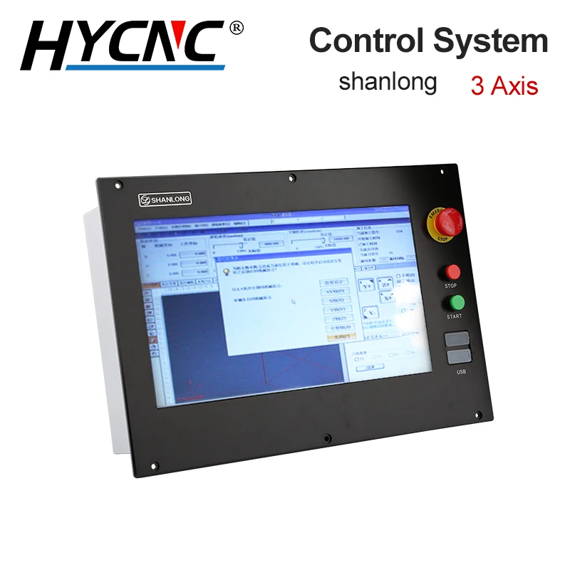 

L1000 USB CNC Control System Supports Shanlong 3-Axis Linkage Ci1030 Motion Controller CNC Cutting Machine Parts System