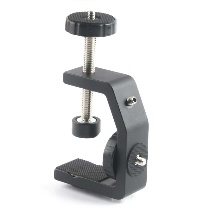 Heavy Duty Desktop C-Type Clamp Adjustable Desk Fixed Holder Clip For Camera Photography Studio Light Support Stand Clip Bracket