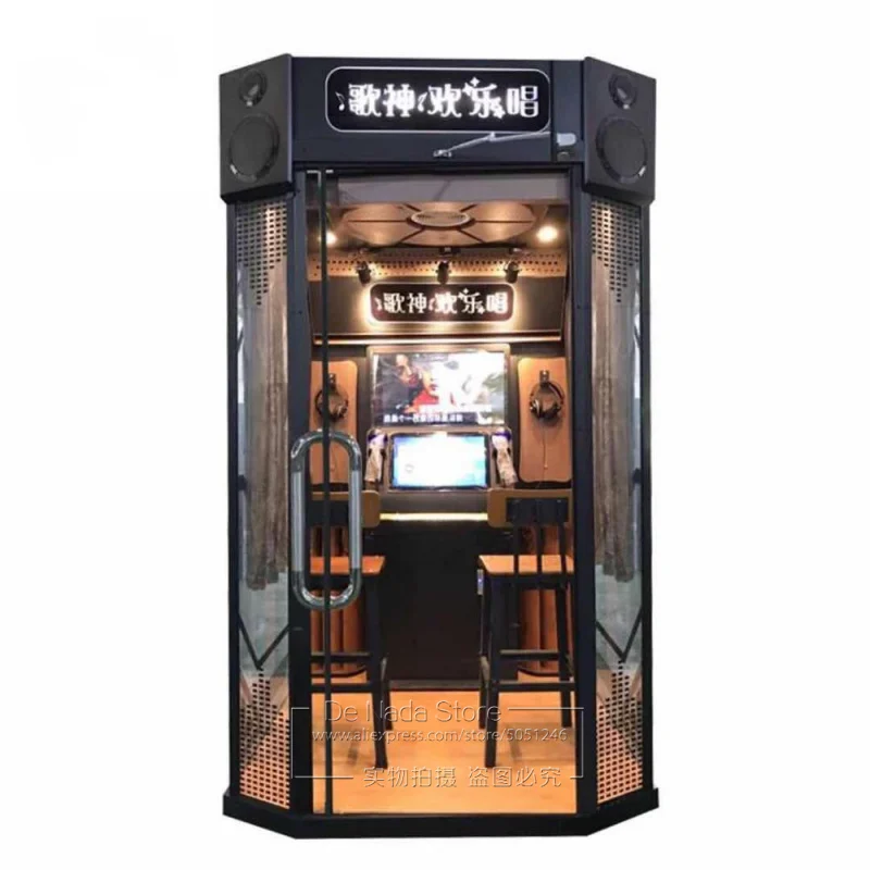 

Cheap Coin Operated Game Machine Jukebox Music House Practice Song Singing Room Mini Karaoke KTV Booth Amusement Arcade Machine