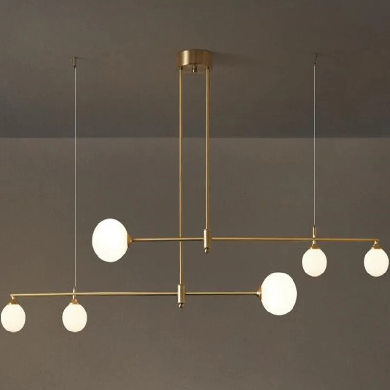 

New Chandelier For 2020 In The Dining Room Table Kitchen Pendant Lamp Restaurant Cafe Decoration Nordic Suspension Celling Light