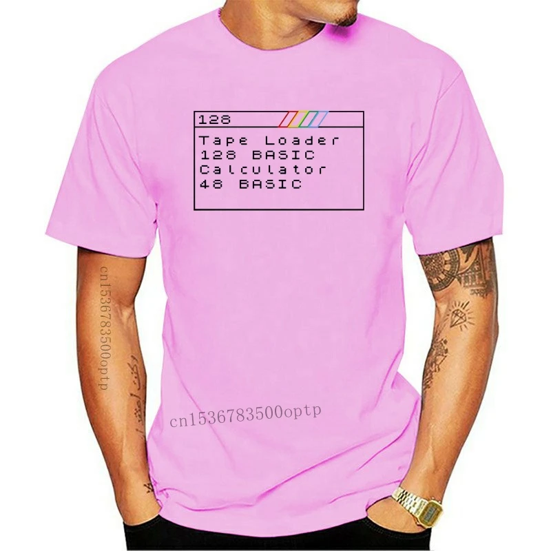 New Funny Printed T Shirt Zx Spectrum 80S Computer Retro Geek Birthday Gift 2021 2021 Short Sleeve Men 100 % Cotton Custom Tee S