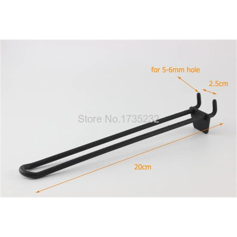 

20mm Price Label Promotion Plastic Hanging Hook Injection Fit For Special Paper Hole Mesh Backboard Hook
