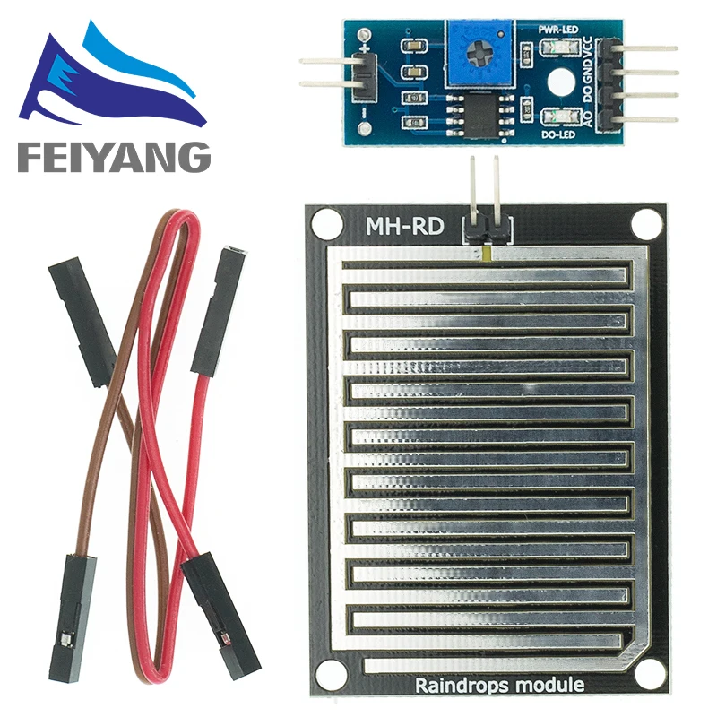 Snow/Raindrops Detection Sensor Module Rain Weather Module Humidity