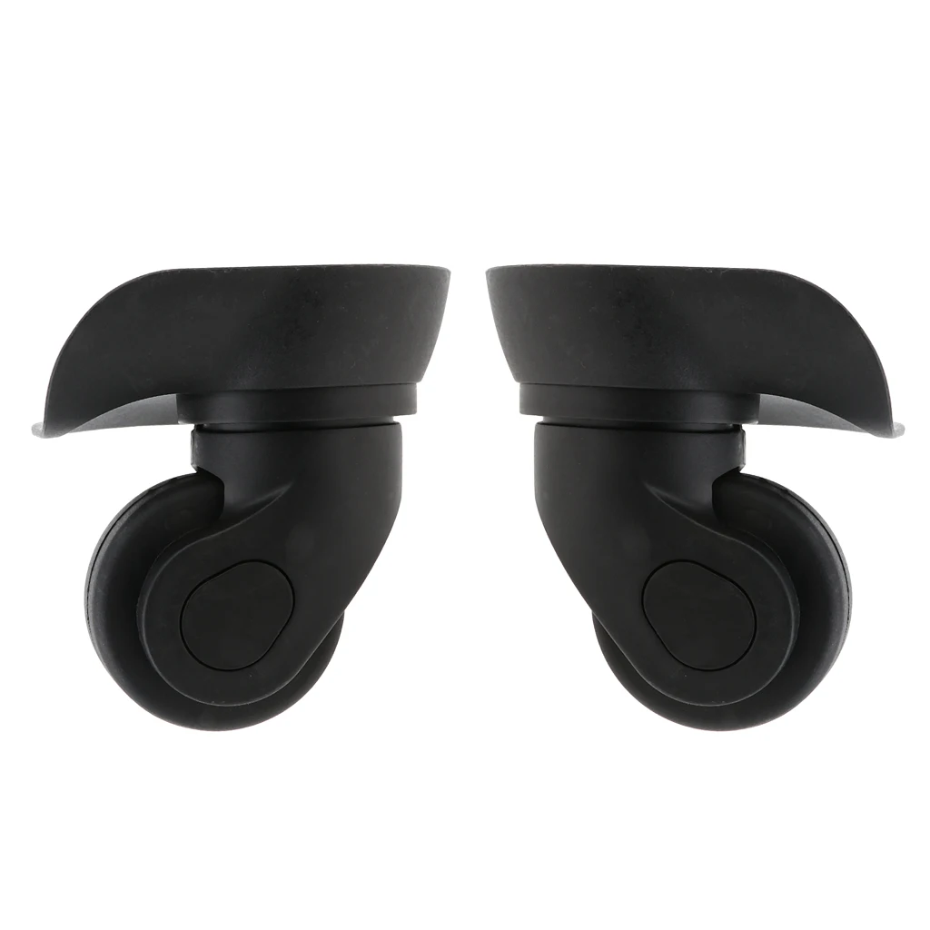 2 Pieces Swivel Suitcase Luggage Mute Casters Replacement Wheels for Trolley