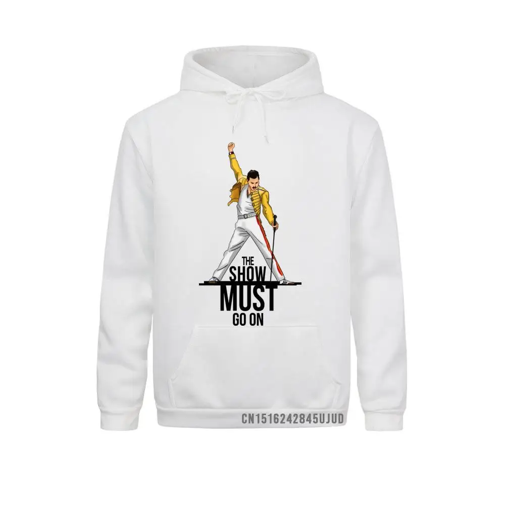 

Saint Freddie Mercury Hoodie For Men Hip Hop Queen Band Sweatshirts Character Sportswear Lead Vocal Streetwear Dabbing Tee