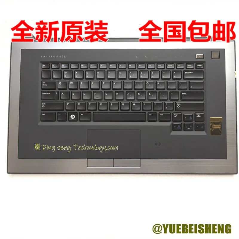 

YUEBEISHENG New/Org for Dell Latitude Z600 Palmrest US keyboard upper cover Touchpad Assembly 0P771R P771R