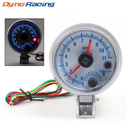 Car Tachometer 3.75 inch 0-11000 Rpm gauge Tachometer Double pointer Car meter BX100143
