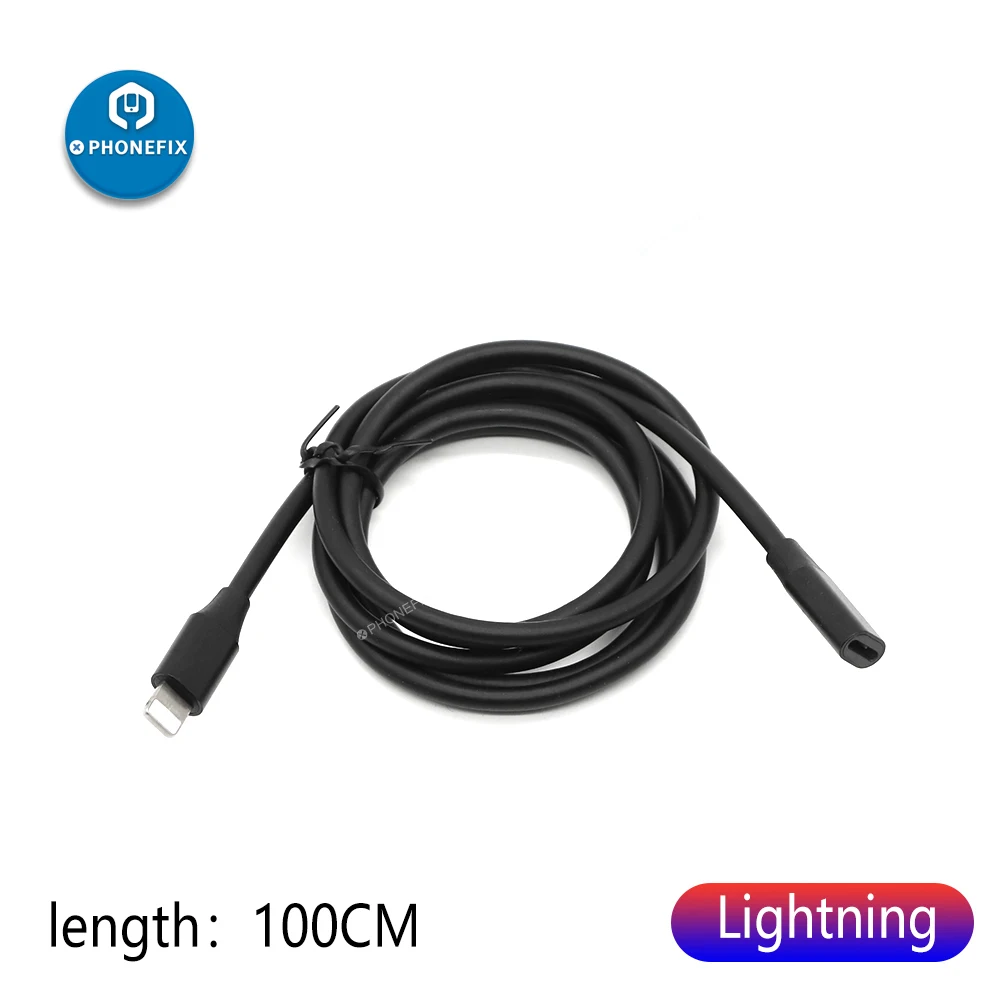 Lightning Extension Cord 1M Male to Female Extension Cable for Seek Compact PRO/FLIR ONE PRO Thermal Camera Type-C/I.OS Android