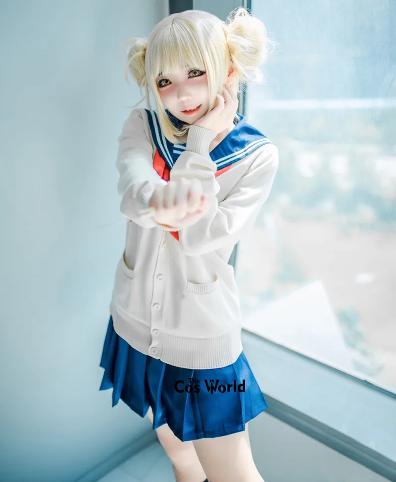 Toga Himiko JK School Uniform Outfit Anime Customize Cosplay Costumes