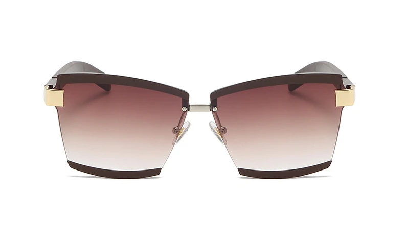 47391 randlose Platz Luxus Sonnenbrille Marke Designer Männer Frauen Fashion Shades Uv400 Vintage Gläser – Detail 15