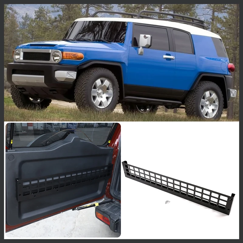 

Для 2007-2021 Toyota FJ Cruiser, алюминиевый сплав, автомобильная головка переключения передач, декоративная крышка, наклейка, аксессуары для интерьера