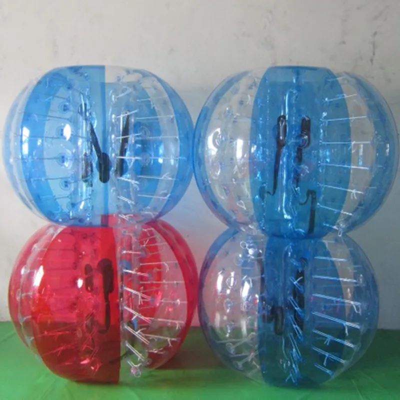 Free Shipping 1.5m Inflatable Bubble Soccer Ball Bumper Footall Plastic Balls Air Football Balls Giant Inflatables