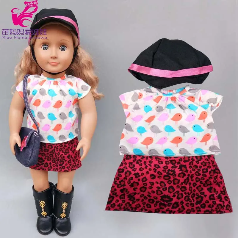 18 Inch Girl Doll Clothes Set Coat  Fit for 43cm Baby Doll Outwear