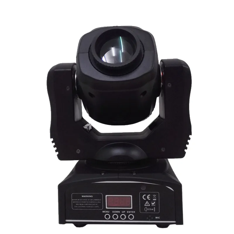 Mini LED Spot 60W Moving Head Gobo Light DMX control Manual Focus Pattern Rotation effects stage lighting DJ Disco party lights