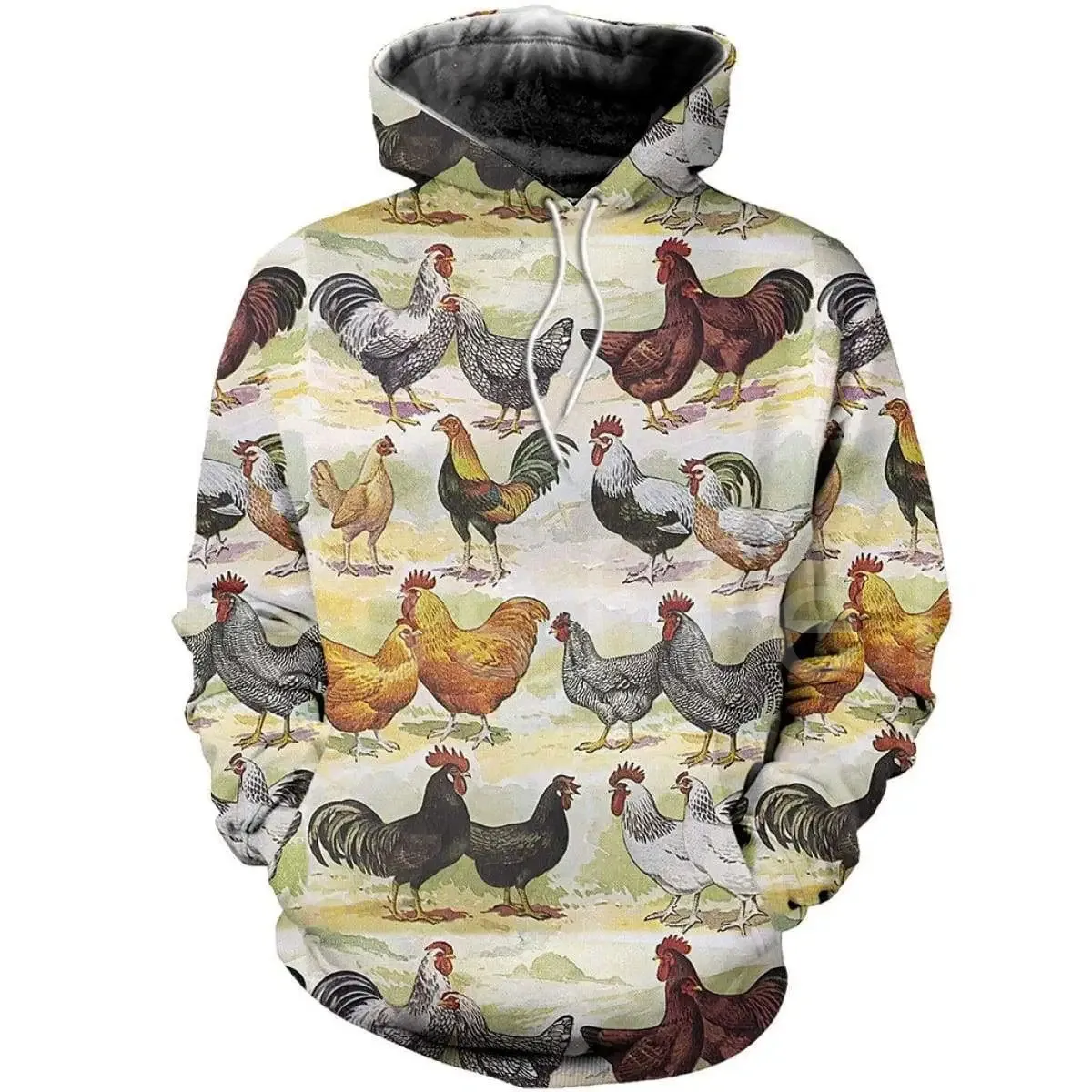 

Tessffel Animal Symbol Chicken Rooster Funny Crewneck NewFashion Tracksuit Harajuku 3DPrint Zipper/Hoodies/Sweatshirts/Jacket C1