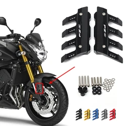 Motorcycle Front Fender Side Protection Guard Mudguard Sliders For YAMAHA FZ8 FZ-8 Accessories universal